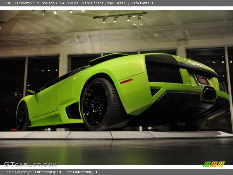 Verde Ithaca (Pearl Green) / Nero Perseus 2008 Lamborghini Murcielago LP640 Coupe