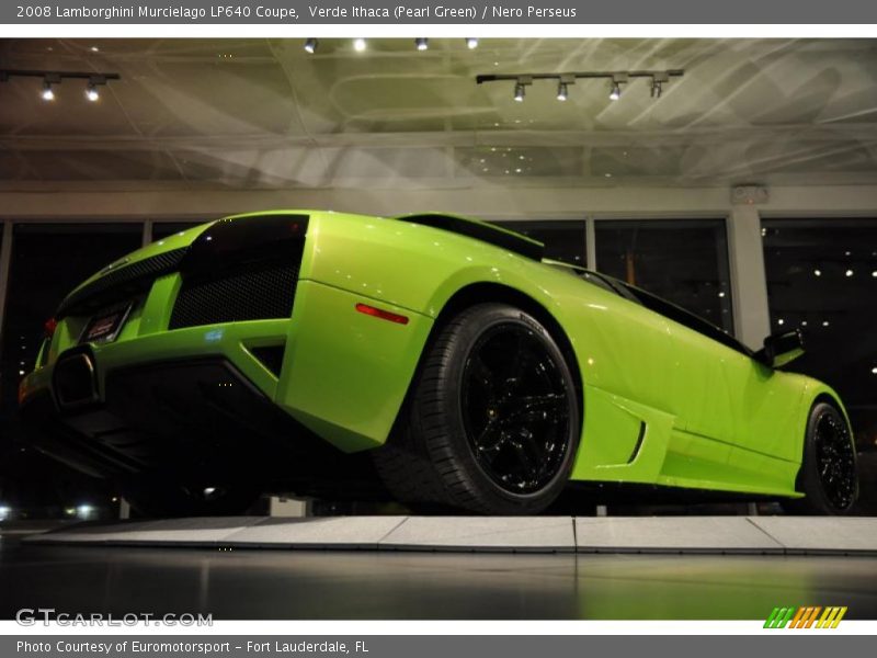 Verde Ithaca (Pearl Green) / Nero Perseus 2008 Lamborghini Murcielago LP640 Coupe