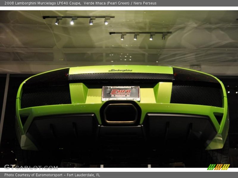 Verde Ithaca (Pearl Green) / Nero Perseus 2008 Lamborghini Murcielago LP640 Coupe
