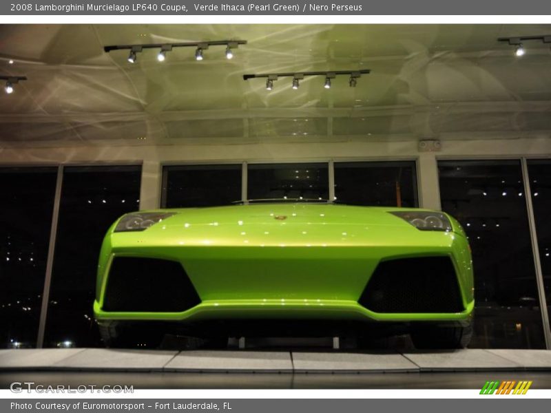 Verde Ithaca (Pearl Green) / Nero Perseus 2008 Lamborghini Murcielago LP640 Coupe