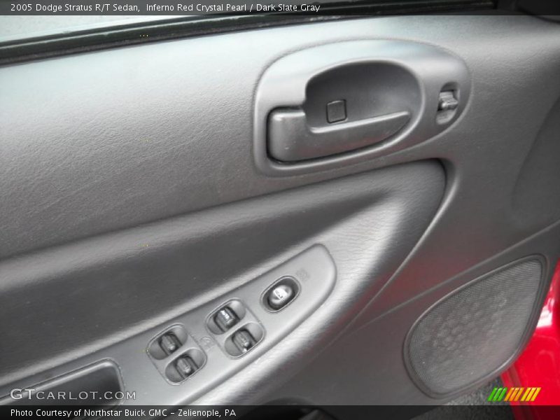 Inferno Red Crystal Pearl / Dark Slate Gray 2005 Dodge Stratus R/T Sedan