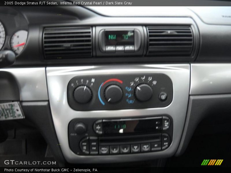 Inferno Red Crystal Pearl / Dark Slate Gray 2005 Dodge Stratus R/T Sedan