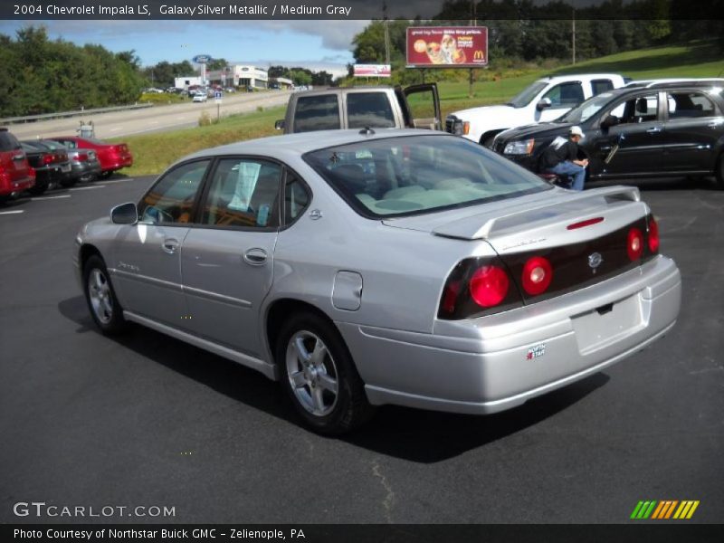 Galaxy Silver Metallic / Medium Gray 2004 Chevrolet Impala LS