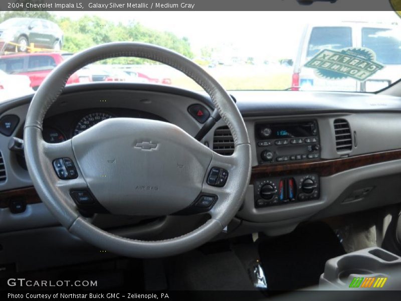 Galaxy Silver Metallic / Medium Gray 2004 Chevrolet Impala LS