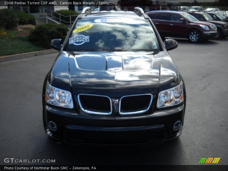 Carbon Black Metallic / Ebony 2008 Pontiac Torrent GXP AWD