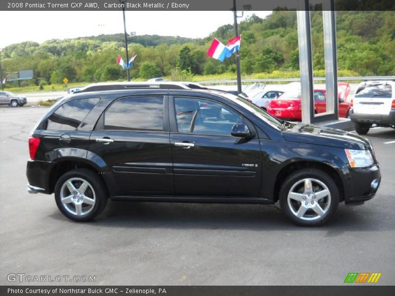 Carbon Black Metallic / Ebony 2008 Pontiac Torrent GXP AWD