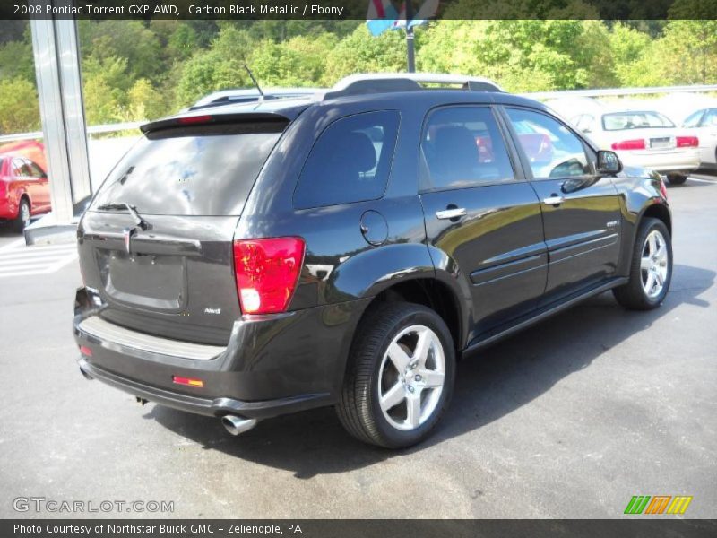 Carbon Black Metallic / Ebony 2008 Pontiac Torrent GXP AWD