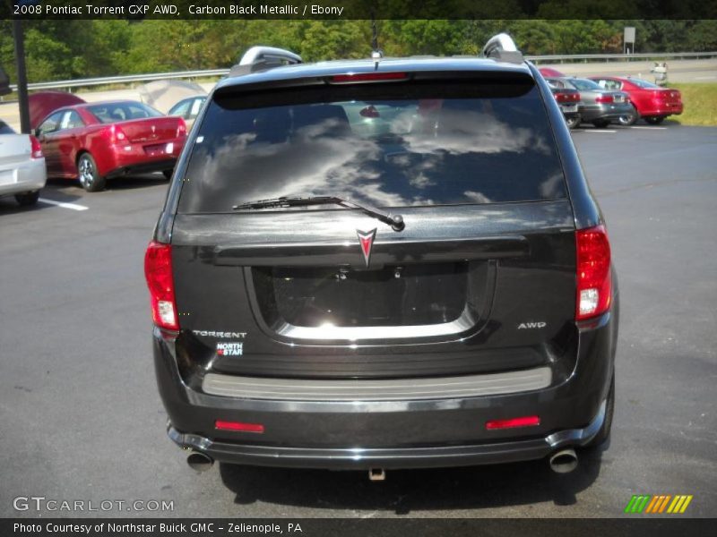 Carbon Black Metallic / Ebony 2008 Pontiac Torrent GXP AWD