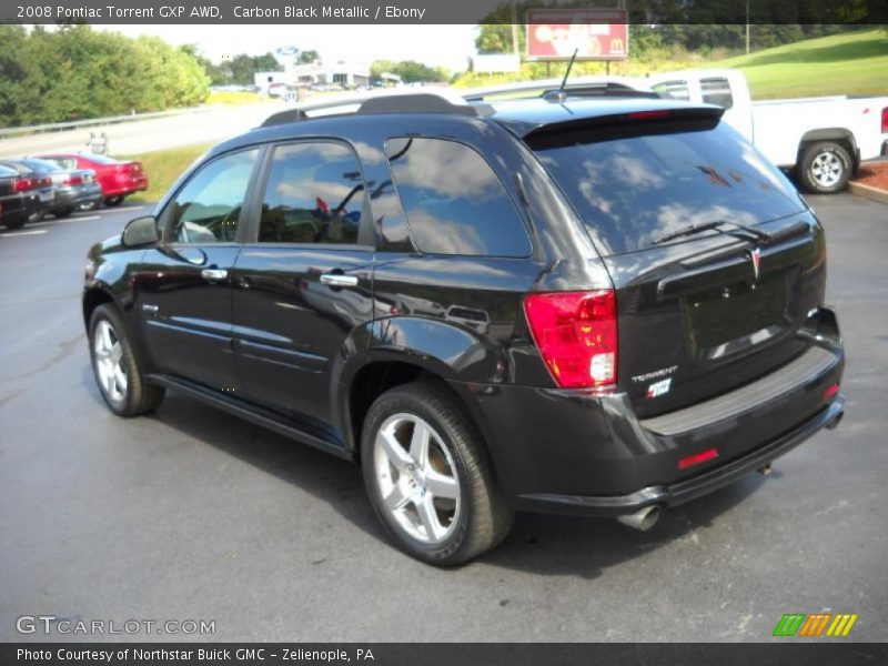 Carbon Black Metallic / Ebony 2008 Pontiac Torrent GXP AWD