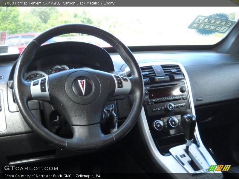 Carbon Black Metallic / Ebony 2008 Pontiac Torrent GXP AWD