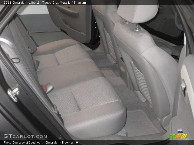 Taupe Gray Metallic / Titanium 2011 Chevrolet Malibu LS