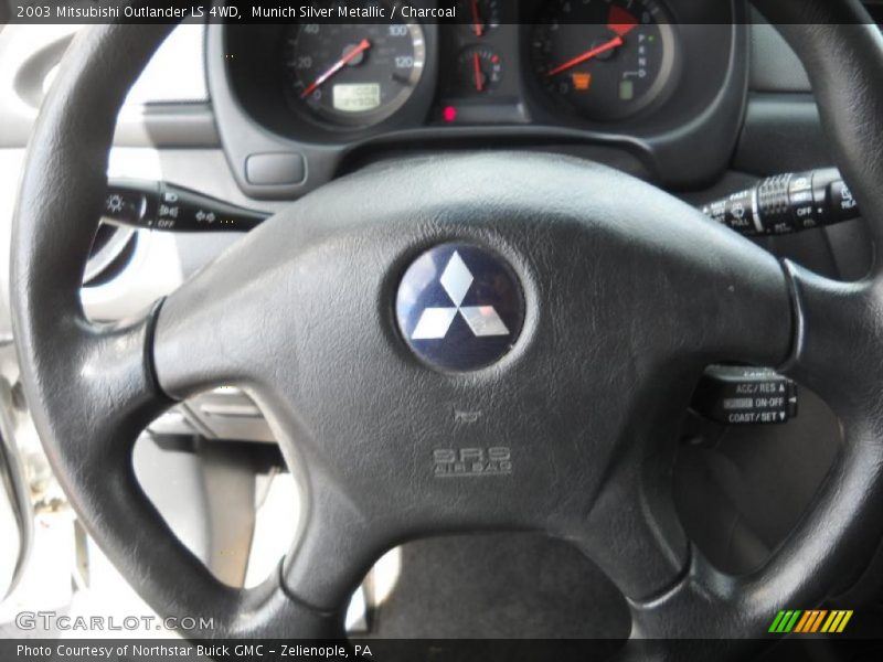 Munich Silver Metallic / Charcoal 2003 Mitsubishi Outlander LS 4WD