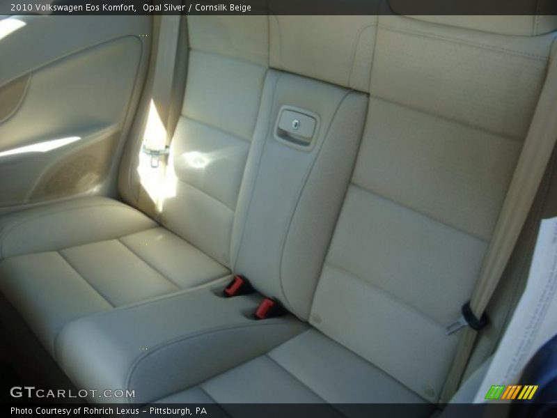 Opal Silver / Cornsilk Beige 2010 Volkswagen Eos Komfort