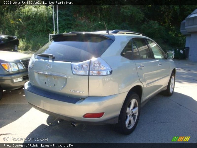 Bamboo Pearl / Ivory 2008 Lexus RX 350 AWD