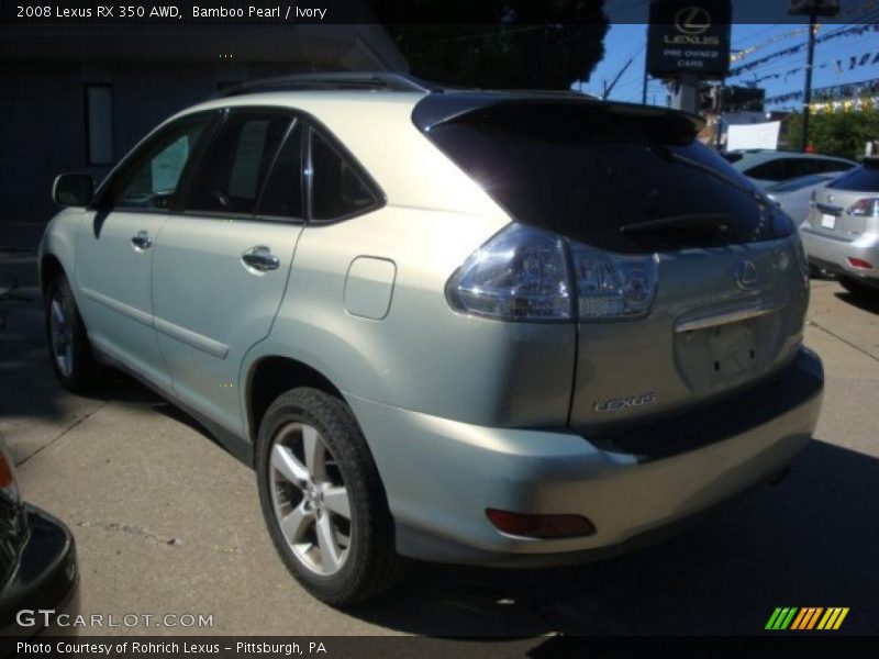 Bamboo Pearl / Ivory 2008 Lexus RX 350 AWD