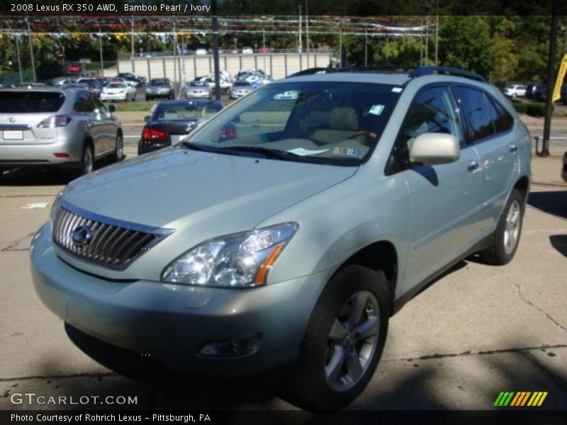 Bamboo Pearl / Ivory 2008 Lexus RX 350 AWD
