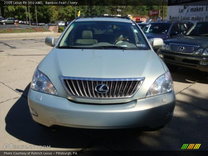 Bamboo Pearl / Ivory 2008 Lexus RX 350 AWD
