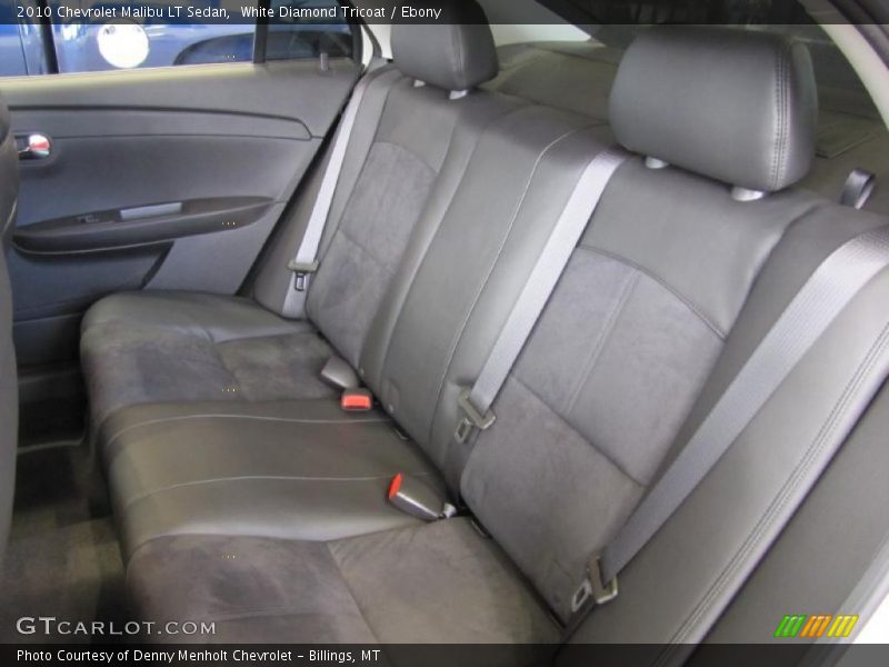 White Diamond Tricoat / Ebony 2010 Chevrolet Malibu LT Sedan