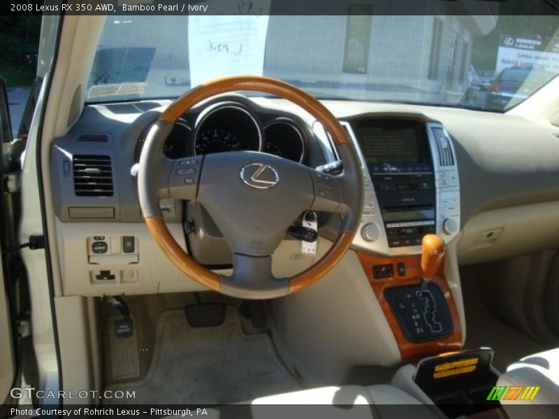 Bamboo Pearl / Ivory 2008 Lexus RX 350 AWD