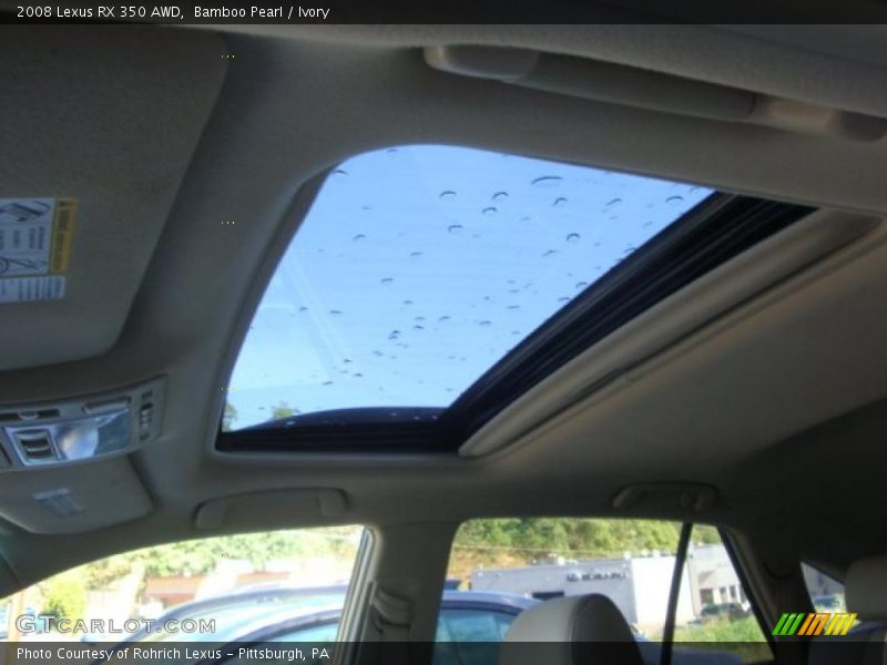 Bamboo Pearl / Ivory 2008 Lexus RX 350 AWD