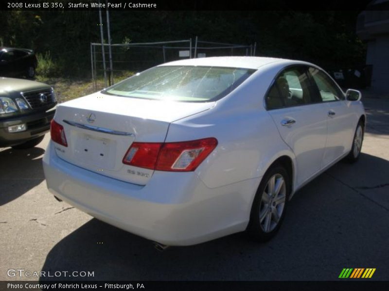 Starfire White Pearl / Cashmere 2008 Lexus ES 350