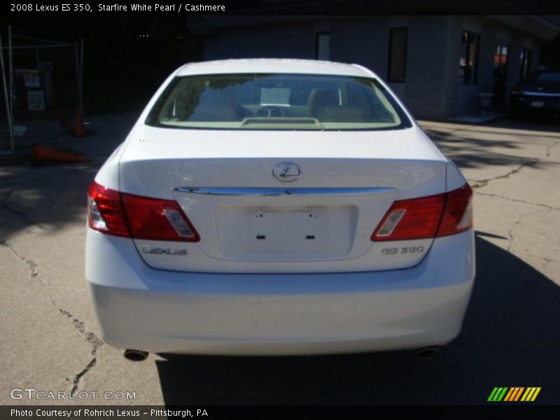 Starfire White Pearl / Cashmere 2008 Lexus ES 350