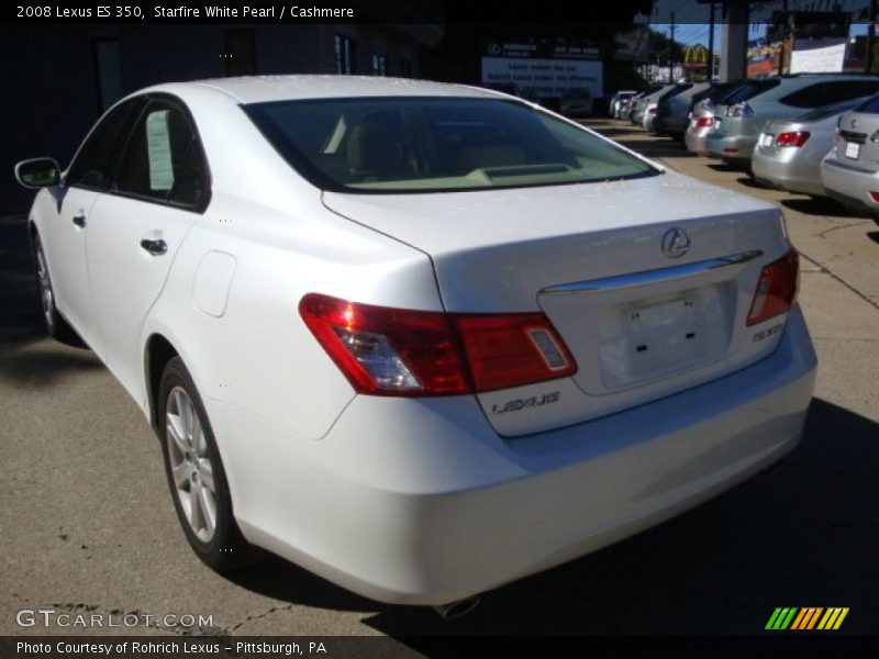 Starfire White Pearl / Cashmere 2008 Lexus ES 350