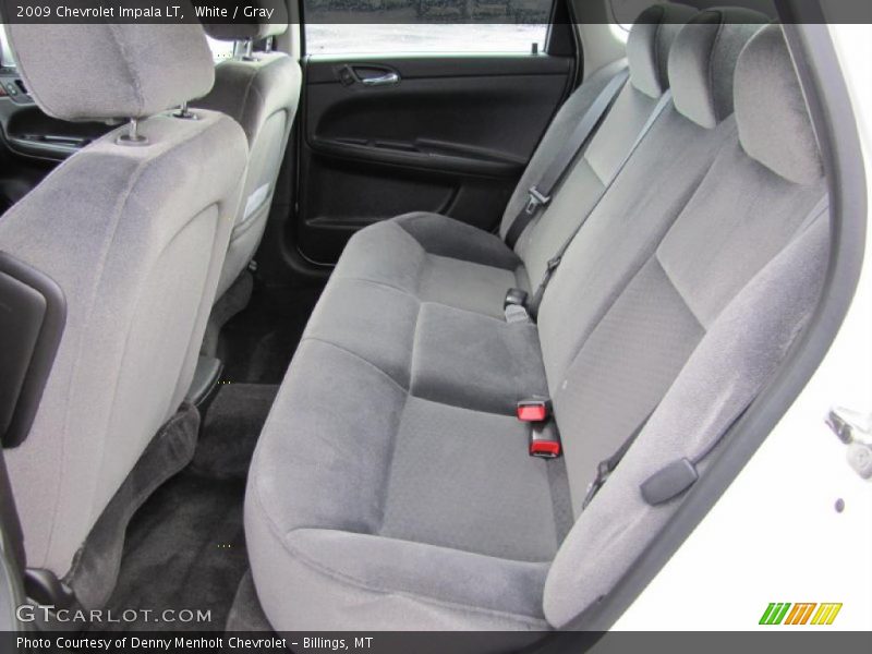 White / Gray 2009 Chevrolet Impala LT