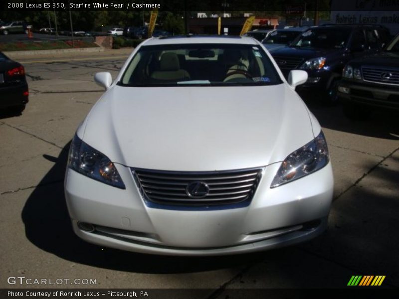 Starfire White Pearl / Cashmere 2008 Lexus ES 350