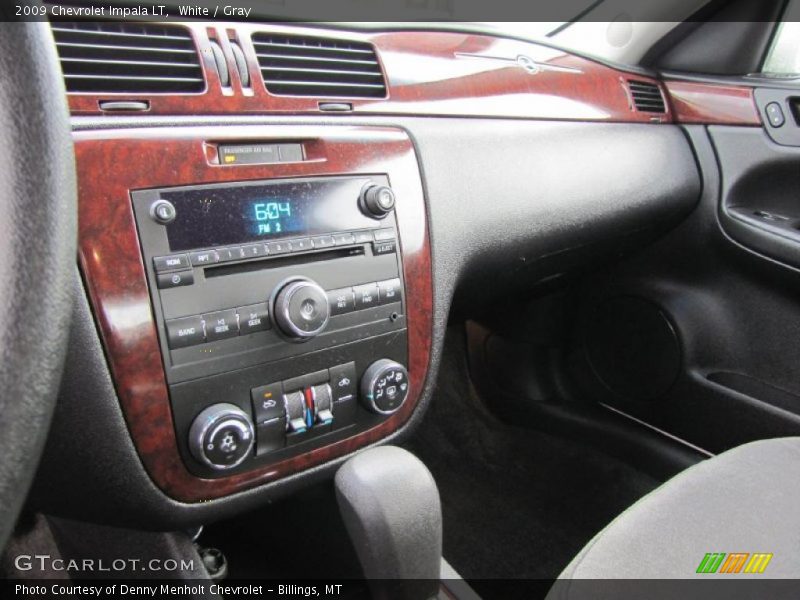 White / Gray 2009 Chevrolet Impala LT
