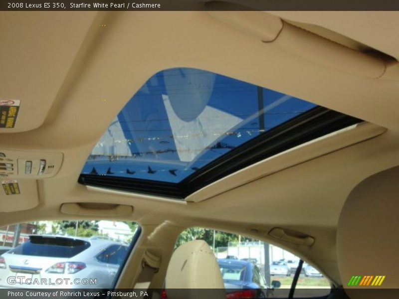 Starfire White Pearl / Cashmere 2008 Lexus ES 350