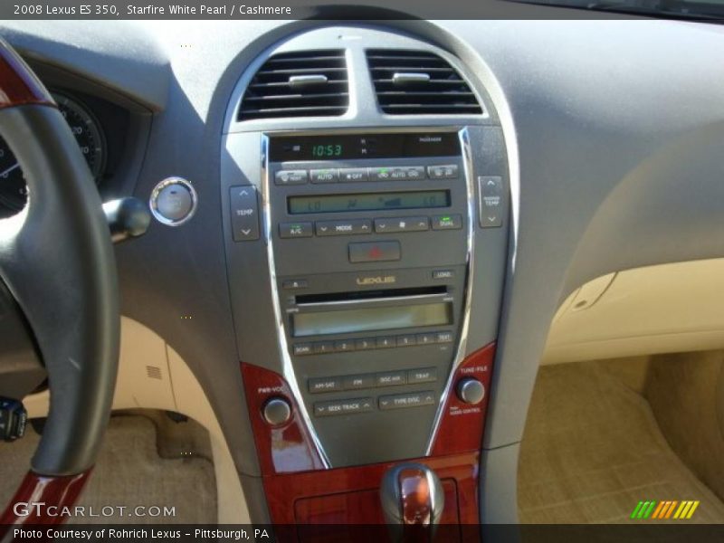 Starfire White Pearl / Cashmere 2008 Lexus ES 350