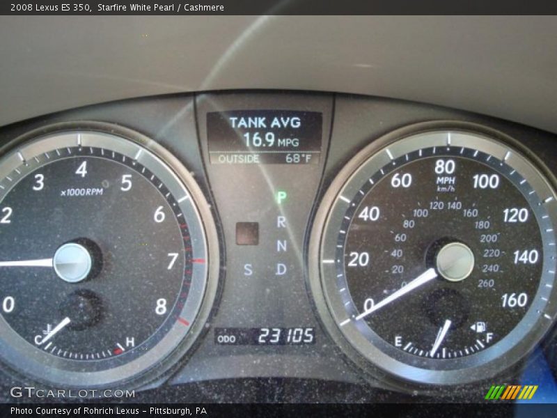 Starfire White Pearl / Cashmere 2008 Lexus ES 350