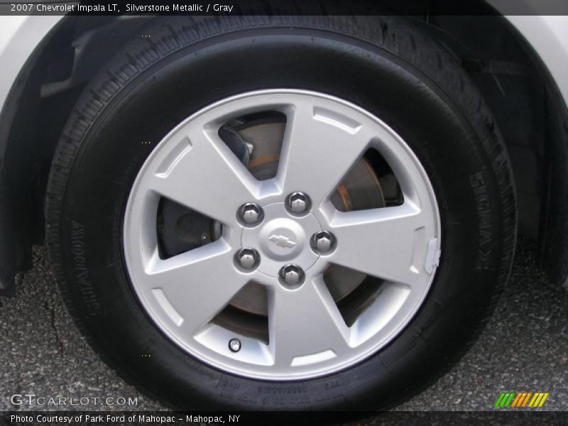 Silverstone Metallic / Gray 2007 Chevrolet Impala LT
