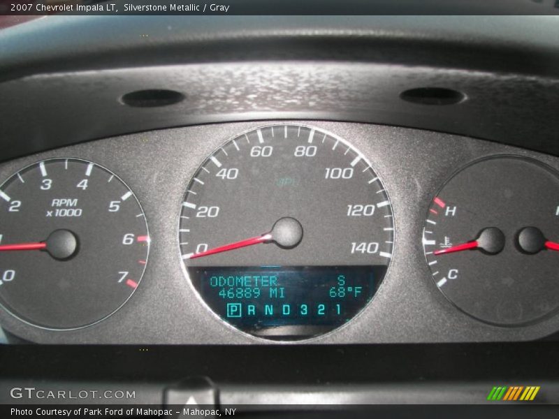 Silverstone Metallic / Gray 2007 Chevrolet Impala LT