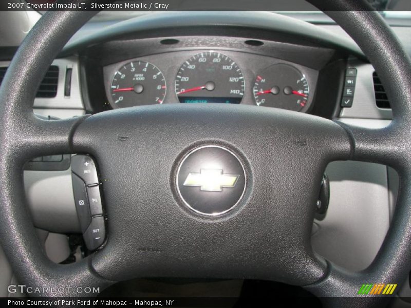 Silverstone Metallic / Gray 2007 Chevrolet Impala LT