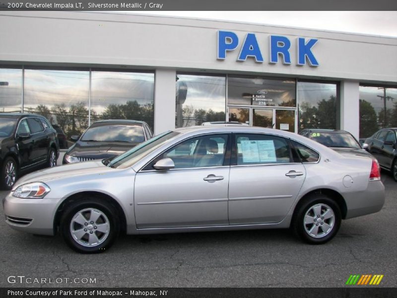 Silverstone Metallic / Gray 2007 Chevrolet Impala LT