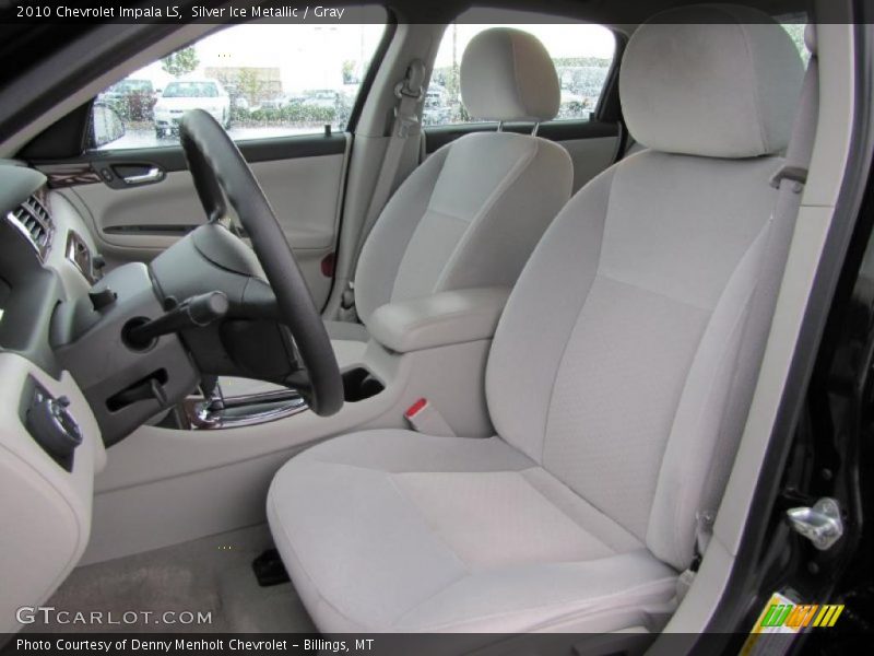 Silver Ice Metallic / Gray 2010 Chevrolet Impala LS