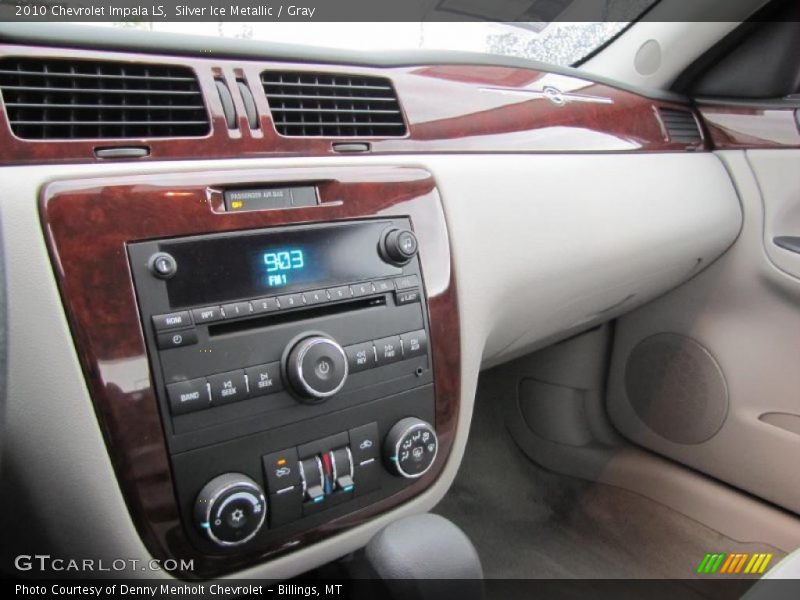 Silver Ice Metallic / Gray 2010 Chevrolet Impala LS