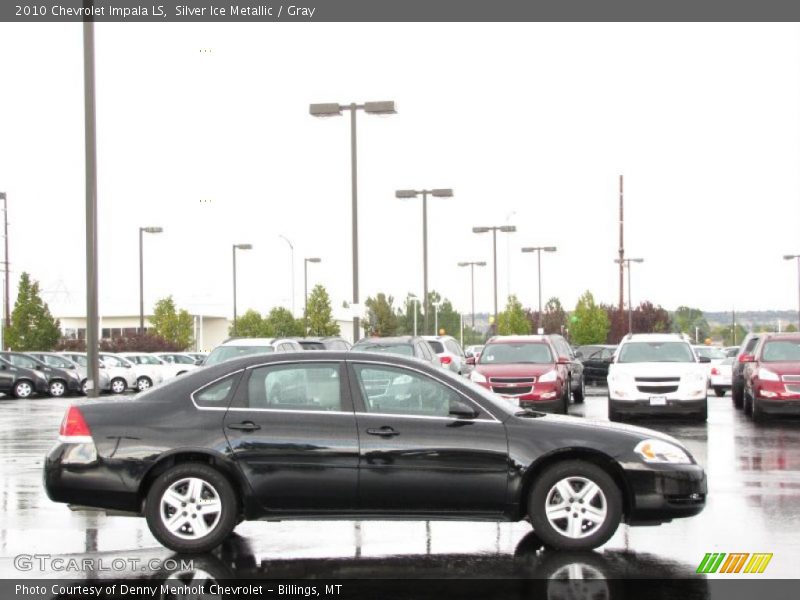 Silver Ice Metallic / Gray 2010 Chevrolet Impala LS
