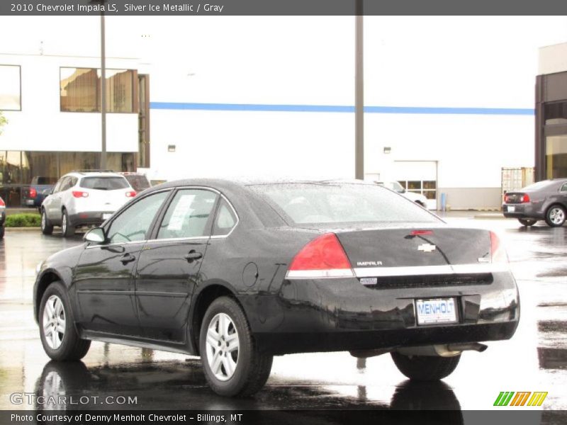 Silver Ice Metallic / Gray 2010 Chevrolet Impala LS