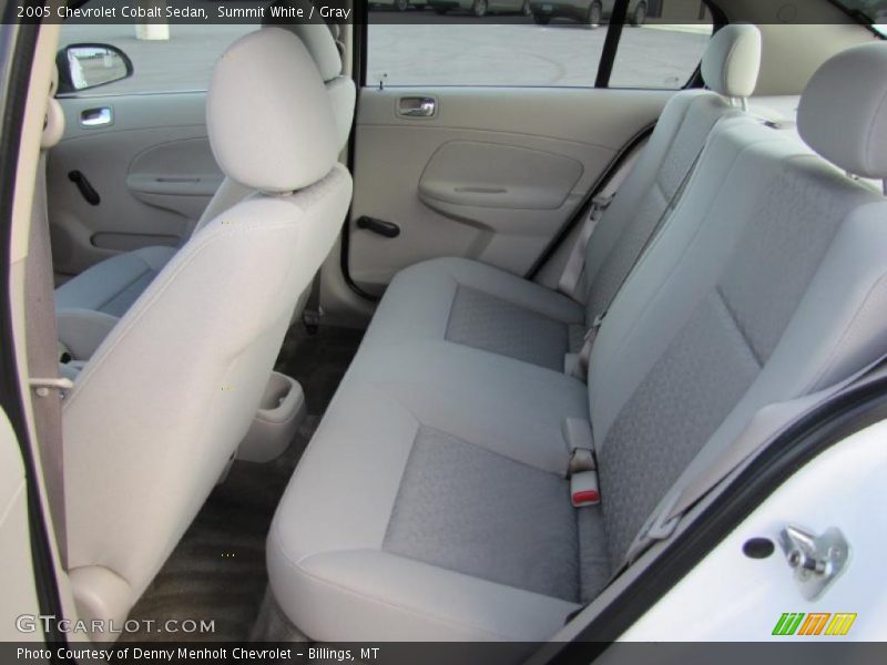 Summit White / Gray 2005 Chevrolet Cobalt Sedan