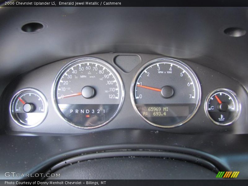 Emerald Jewel Metallic / Cashmere 2006 Chevrolet Uplander LS