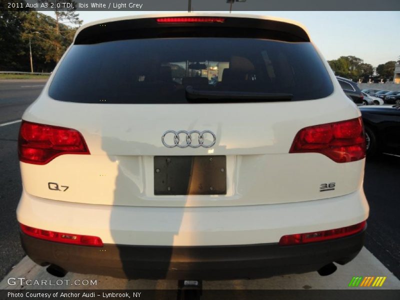 Ibis White / Light Grey 2011 Audi A3 2.0 TDI