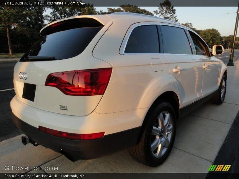 Ibis White / Light Grey 2011 Audi A3 2.0 TDI