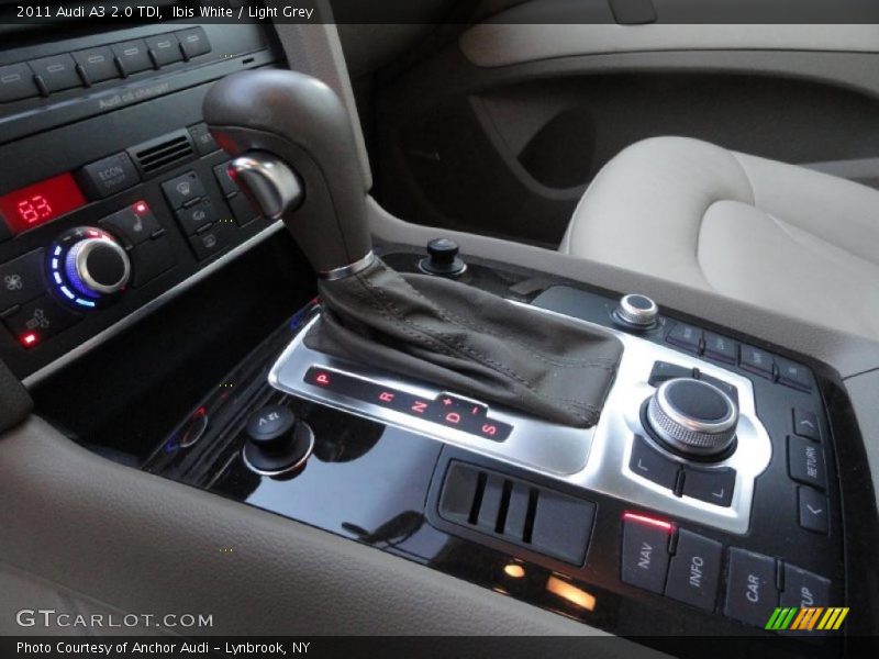 Ibis White / Light Grey 2011 Audi A3 2.0 TDI
