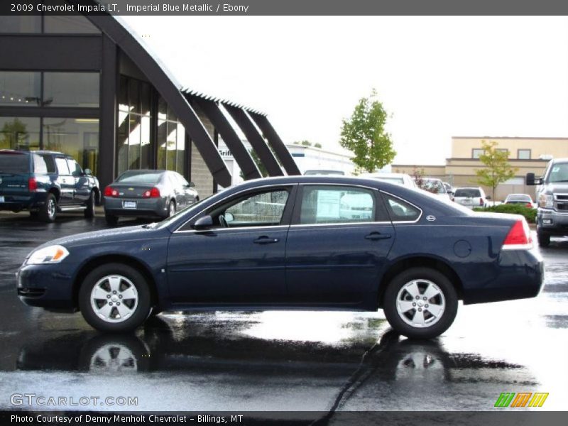 Imperial Blue Metallic / Ebony 2009 Chevrolet Impala LT