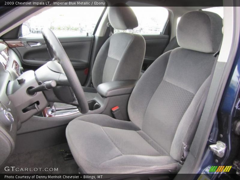 Imperial Blue Metallic / Ebony 2009 Chevrolet Impala LT