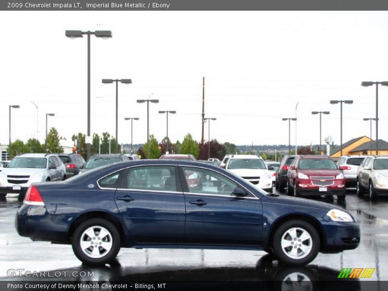 Imperial Blue Metallic / Ebony 2009 Chevrolet Impala LT