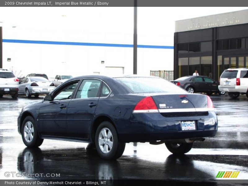 Imperial Blue Metallic / Ebony 2009 Chevrolet Impala LT